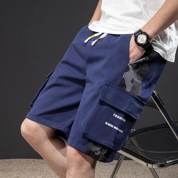 men's shorts 2021 summer fashion streetwear multi-pockets cotton casual loose cargo plus size straight short pants, White;black
men's shorts 2021 summer fashion streetwear multi-pockets cotton casual loose cargo plus size straight short pants, White;black