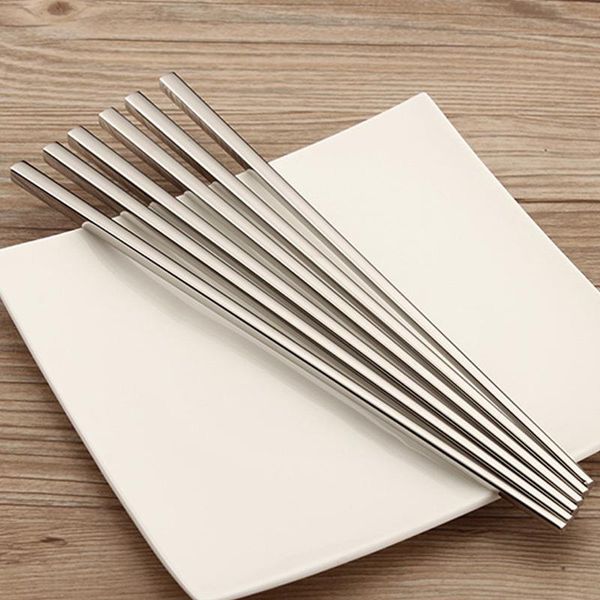 chopsticks 5pair/set chinese stainless steel korean sushi non-slip chop sticks wedding dinnerware tableware tool
chopsticks 5pair/set chinese stainless steel korean sushi non-slip chop sticks wedding dinnerware tableware tool