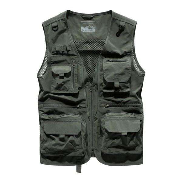 men's jackets summer mesh sleeveless jacket men multi-pockets pography breathable vest outdoor fishing waistcoat male chaleco hombre we, Black;brown
men's jackets summer mesh sleeveless jacket men multi-pockets pography breathable vest outdoor fishing waistcoat male chaleco hombre we, Black;brown
