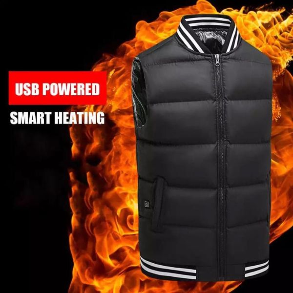 men's vests heated jacket fashion men women coat intelligent usb electric heating thermal warm clothes winter vest plus size 4xl, Black;white
men's vests heated jacket fashion men women coat intelligent usb electric heating thermal warm clothes winter vest plus size 4xl, Black;white
