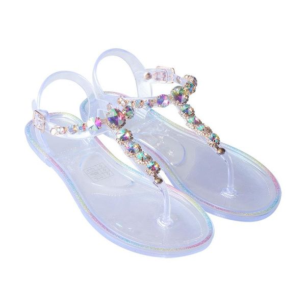 sandals summer women jelly shoes simple color diamond fashion transparent flat outdoor leisure beach crystal ladies wholesale, Black
sandals summer women jelly shoes simple color diamond fashion transparent flat outdoor leisure beach crystal ladies wholesale, Black