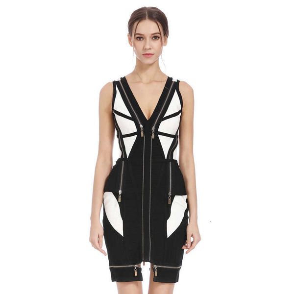 luxury casual dresses rayon bandage color matching drs zipper slim fit hip wrap banquet short evening dr, Black;gray
luxury casual dresses rayon bandage color matching drs zipper slim fit hip wrap banquet short evening dr, Black;gray