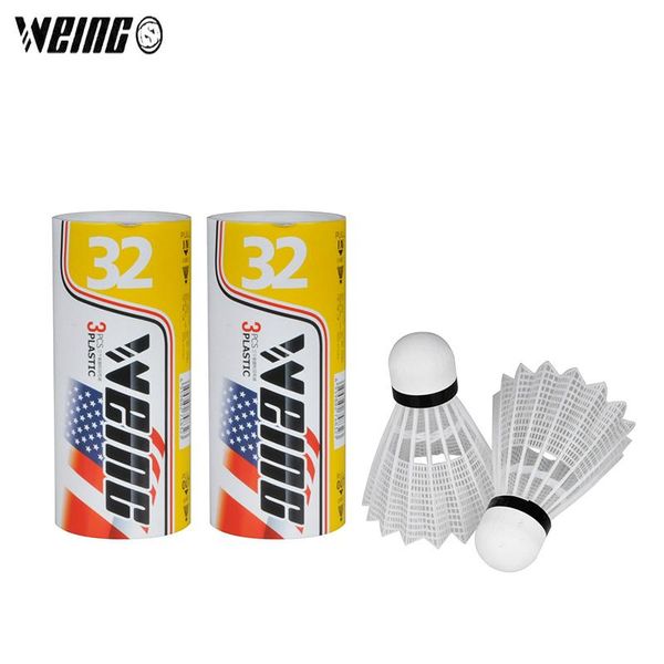 weing 3 pcs/set profession badminton shuttlecock nylon outdoor sport accessories portable balls flight stability durable
weing 3 pcs/set profession badminton shuttlecock nylon outdoor sport accessories portable balls flight stability durable