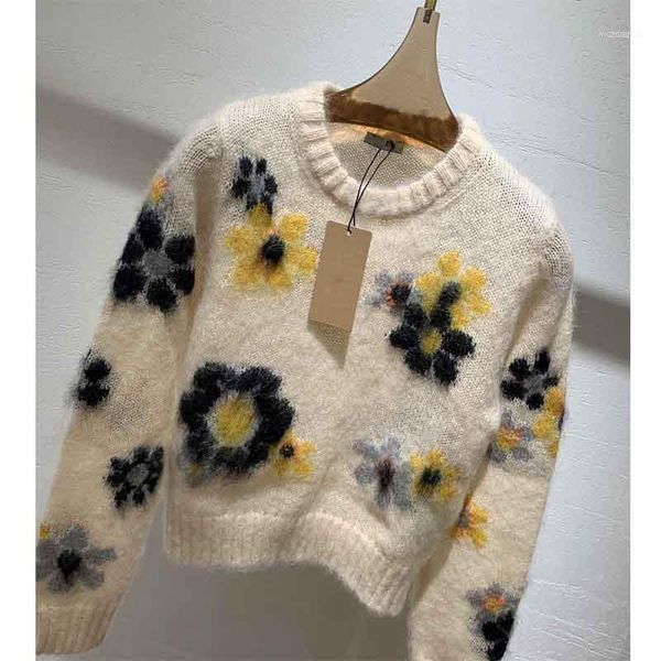 women's sweaters cosmicchic 2021 autumn sweater mohair knit floral long sleeve o-neck pullover short outwear soft wool1, White;black
women's sweaters cosmicchic 2021 autumn sweater mohair knit floral long sleeve o-neck pullover short outwear soft wool1, White;black