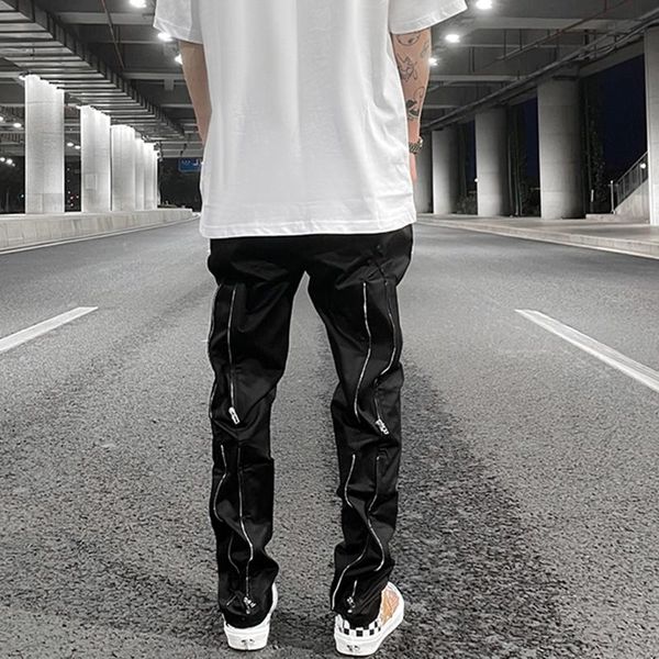 men's pants high street vibe back zipper casual trousers mens washed black straight loose cargo oversize hip hop baggy overalls
men's pants high street vibe back zipper casual trousers mens washed black straight loose cargo oversize hip hop baggy overalls