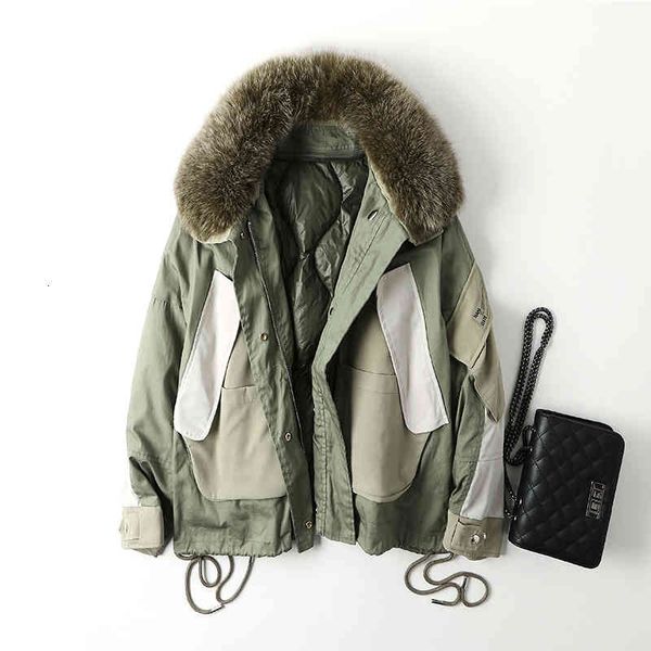 thick midi length parka real fur collar women warm coat white down inner winter clothes feminino cgze, Black;brown
thick midi length parka real fur collar women warm coat white down inner winter clothes feminino cgze, Black;brown