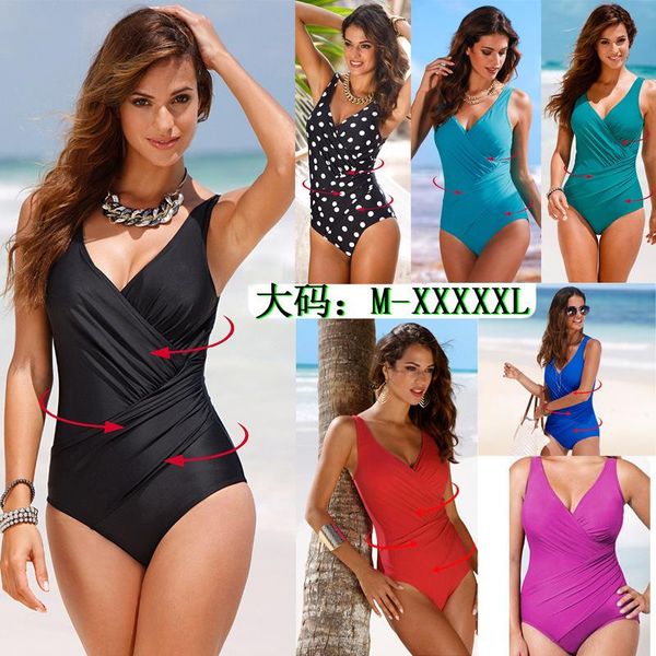 one-piece suits one piece plus size swimsuit women black slimming swimwear classic swimming suit summer beach bathing m-5xl
one-piece suits one piece plus size swimsuit women black slimming swimwear classic swimming suit summer beach bathing m-5xl