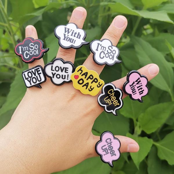 wedding rings funny resin cartoon clouds shaped irregular geometric women's simple english words print finger ring wholesale jewelry, Slivery;golden
wedding rings funny resin cartoon clouds shaped irregular geometric women's simple english words print finger ring wholesale jewelry, Slivery;golden