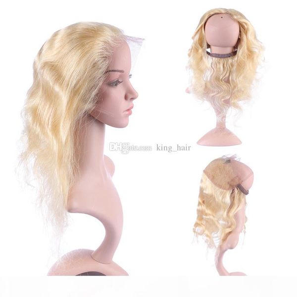 #613 body wave 360 lace band frontal with baby hair 13*4*2 russian virgin 9a hair blonde #613 360 full lace frontal part, Black;brown
#613 body wave 360 lace band frontal with baby hair 13*4*2 russian virgin 9a hair blonde #613 360 full lace frontal part, Black;brown