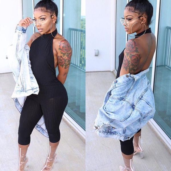 women's jumpsuits & rompers fashion women ladies clubwear summer backless playsuit bodycon party jumpsuit romper trousers, Black;white
women's jumpsuits & rompers fashion women ladies clubwear summer backless playsuit bodycon party jumpsuit romper trousers, Black;white