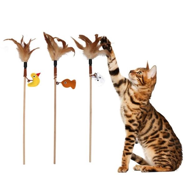 cat toys teasing pole funny wooden/cloth rod interactive wand pet kitten supplies with feather bird fish bell/ring paper
cat toys teasing pole funny wooden/cloth rod interactive wand pet kitten supplies with feather bird fish bell/ring paper
