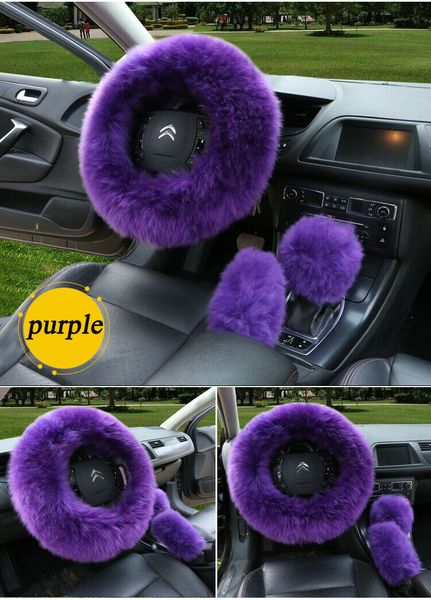 new 3pcs fluffy real fur long wool furry thick car steering wheel cover accessories
new 3pcs fluffy real fur long wool furry thick car steering wheel cover accessories