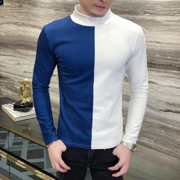 male autumn amendment long casual sleeves fine korean t-shirt with a turtleneck high streetwear hip-hop t-shirts krho, White
male autumn amendment long casual sleeves fine korean t-shirt with a turtleneck high streetwear hip-hop t-shirts krho, White