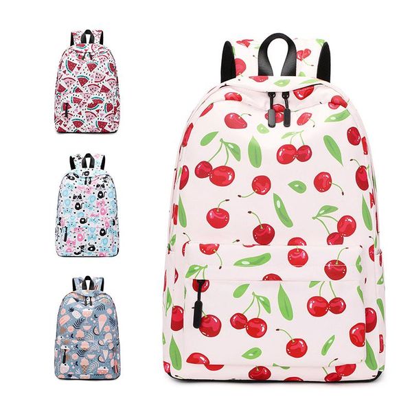 school bags fresh cherry printed backpack casual waterproof middle student schoolbag large capacity durable girls college style
school bags fresh cherry printed backpack casual waterproof middle student schoolbag large capacity durable girls college style