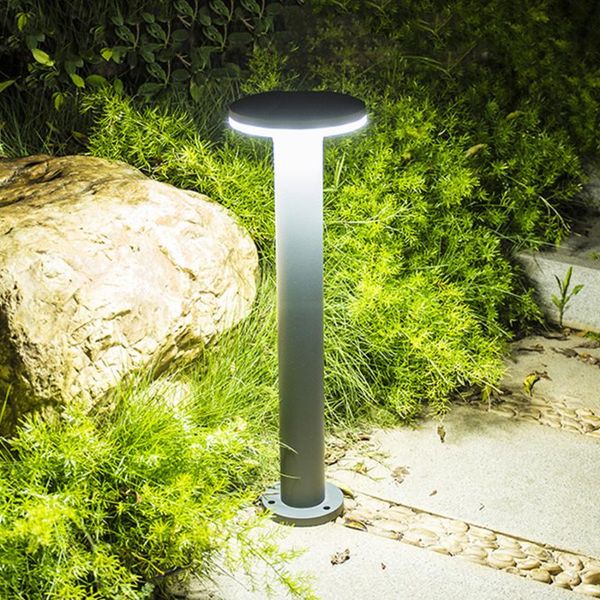 lawn lamps landscape disc column lamp outdoor mushroom garden pathway light aluminum waterproof courtyard street bollard 
lawn lamps landscape disc column lamp outdoor mushroom garden pathway light aluminum waterproof courtyard street bollard