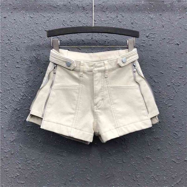 woman shorts high waist cotton a-line wide-leg jeans korean style smoky gray female loose denim trousers summer 210623, White;black
woman shorts high waist cotton a-line wide-leg jeans korean style smoky gray female loose denim trousers summer 210623, White;black