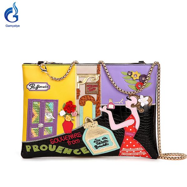 patchwork embroidery fashion brand women bag genuine leather messenger bag designer chain shoulder crossbody bag women hand, Black;red
patchwork embroidery fashion brand women bag genuine leather messenger bag designer chain shoulder crossbody bag women hand, Black;red