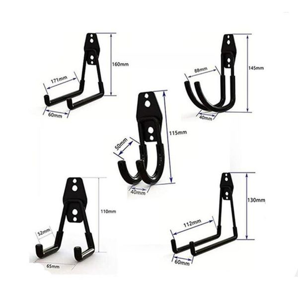 hooks & rails wall mount garage bike hanger hook heavy duty metal garden bathroom organizer kitchen storage tools with screws 25
hooks & rails wall mount garage bike hanger hook heavy duty metal garden bathroom organizer kitchen storage tools with screws 25