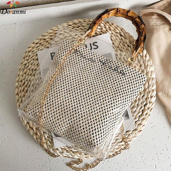shoulder bags doranmi straw knitted handbag women's handle 2021 transparent composite female bag messenger bolsos bg648
shoulder bags doranmi straw knitted handbag women's handle 2021 transparent composite female bag messenger bolsos bg648