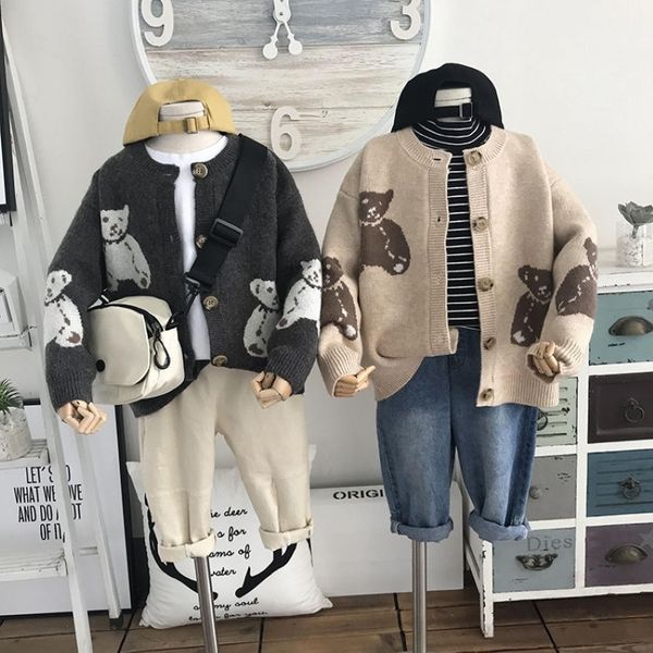 baby boys and girls cardigan sweater 2-11years autumn and winter cartoon jacquard knitting outwear children's clothing christmas 210308, Blue
baby boys and girls cardigan sweater 2-11years autumn and winter cartoon jacquard knitting outwear children's clothing christmas 210308, Blue
