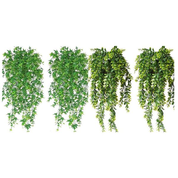 8pcs artificial vines ivy leaf plants vine hanging garland fake foliage flowers for greenery wedding wall decorations
8pcs artificial vines ivy leaf plants vine hanging garland fake foliage flowers for greenery wedding wall decorations