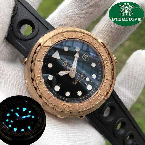 steeldive 1975s dive mechanical watch sapphire nh35 automatic watches men 300m steel wrist for diver wristwatches, Slivery;brown
steeldive 1975s dive mechanical watch sapphire nh35 automatic watches men 300m steel wrist for diver wristwatches, Slivery;brown