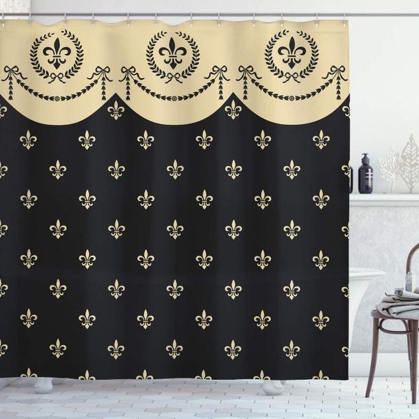 shower curtains french curtain pattern of fleur de lis illustration baroque inspired print bathroom decor set with hooks 75" long
shower curtains french curtain pattern of fleur de lis illustration baroque inspired print bathroom decor set with hooks 75" long