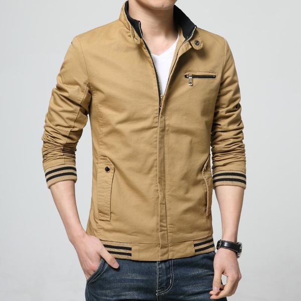 men's jackets spring men cotton jacket coats brand clothing for male autumn bomber parka jaqueta masculina slim fit outwear 4xl, Black;brown
men's jackets spring men cotton jacket coats brand clothing for male autumn bomber parka jaqueta masculina slim fit outwear 4xl, Black;brown
