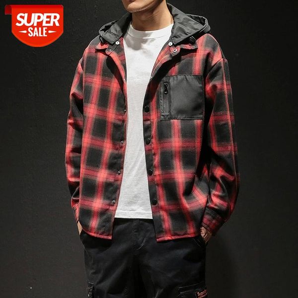 janpan style casual cardigan 2021 spring autumn rock punk hoodie plaid sweatshirt men's fleece hip hop streetwear clothes #ky01, Black
janpan style casual cardigan 2021 spring autumn rock punk hoodie plaid sweatshirt men's fleece hip hop streetwear clothes #ky01, Black