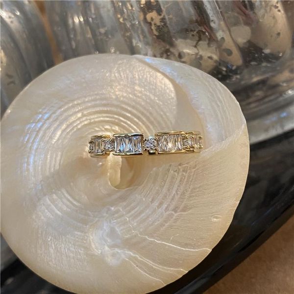 wedding rings luxury female square crystal stone ring charm gold color open for women dainty bride white zircon engagement, Slivery;golden
wedding rings luxury female square crystal stone ring charm gold color open for women dainty bride white zircon engagement, Slivery;golden