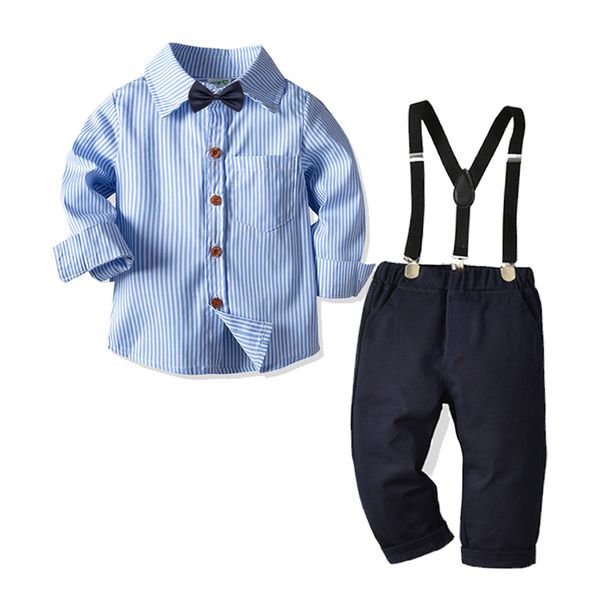 child boy striped shirt clothes suit 1-6 years boys clothing set shirts first birthday gift kid classy cloth, White
child boy striped shirt clothes suit 1-6 years boys clothing set shirts first birthday gift kid classy cloth, White