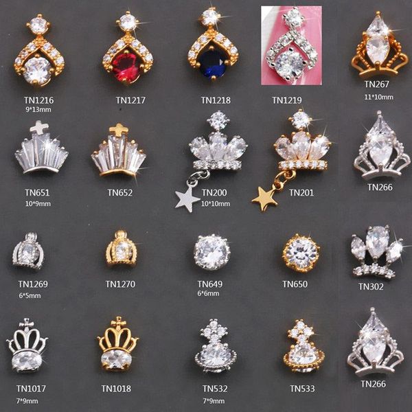 5pcs/lot 3d alloy zircon nail art decoration luxury zircon crown series nails accessories level crystal manicure charms, Silver;gold
5pcs/lot 3d alloy zircon nail art decoration luxury zircon crown series nails accessories level crystal manicure charms, Silver;gold