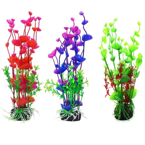 artificial aquatic plants aquarium plants plastic fish tank decorations 7.5 inch, 3 pieces
artificial aquatic plants aquarium plants plastic fish tank decorations 7.5 inch, 3 pieces