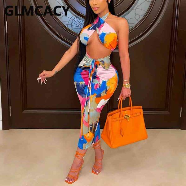 women two piece sets backless halter printed & bodycon skirts & club outfits 210702, White
women two piece sets backless halter printed & bodycon skirts & club outfits 210702, White