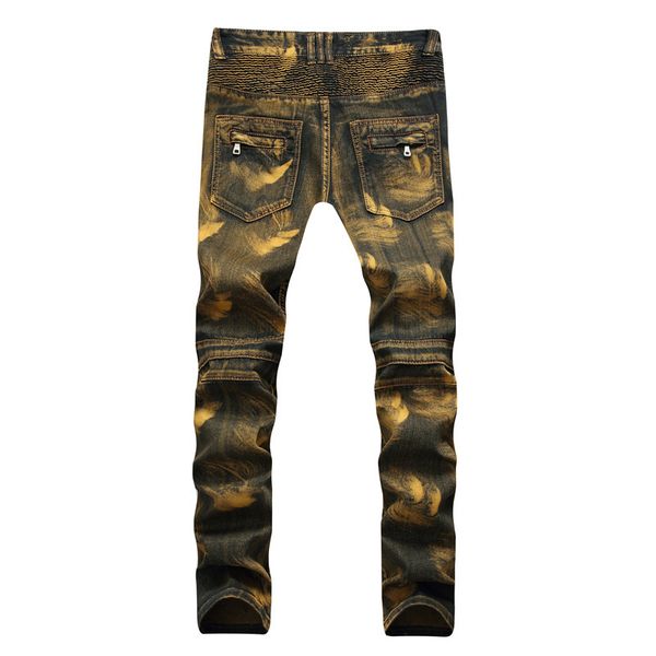 kh mode breem trousers men plastic motorcycle motorcyclist denim of the ugly elastic pants do yellow punk plus 89ag, Blue
kh mode breem trousers men plastic motorcycle motorcyclist denim of the ugly elastic pants do yellow punk plus 89ag, Blue
