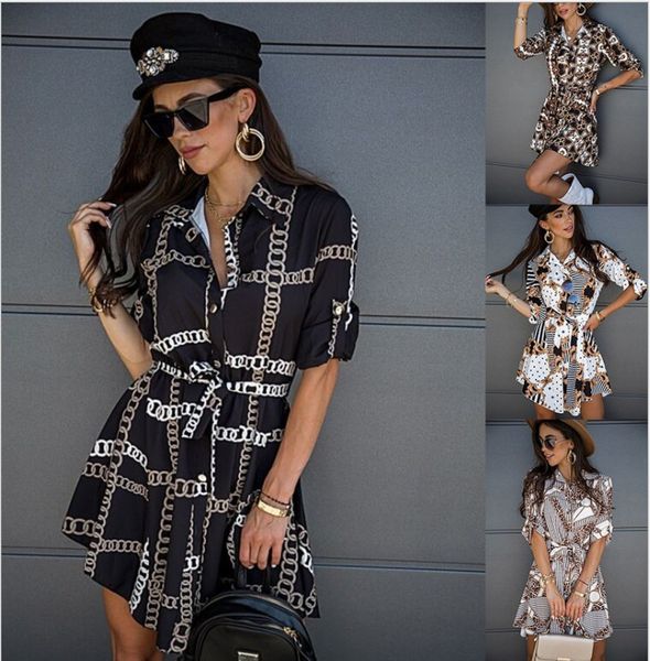 women patchwork button shirt dress elegant turn-down collar autumn mini dress casual ladies long sleeve sashes party dress, Black;gray 
women patchwork button shirt dress elegant turn-down collar autumn mini dress casual ladies long sleeve sashes party dress, Black;gray