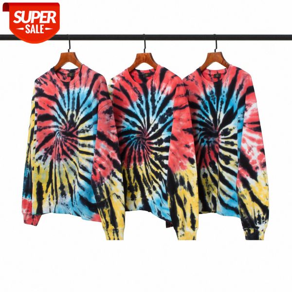 american street colorful vortex tie-dye sweater oversize hip-hop round neck men's and women's #6e3a, Black
american street colorful vortex tie-dye sweater oversize hip-hop round neck men's and women's #6e3a, Black