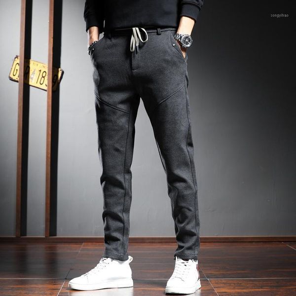 men's pants autumn winter mens joggers sweatpants woolen sport casual fitness men sportswear gyms tracksuit jogger trousers, Black
men's pants autumn winter mens joggers sweatpants woolen sport casual fitness men sportswear gyms tracksuit jogger trousers, Black