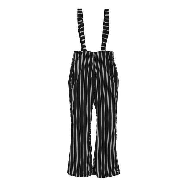 2019 women fashion casual striped jumpsuits bodycon party jumpsuit suspender flared trousers, Red;black 
2019 women fashion casual striped jumpsuits bodycon party jumpsuit suspender flared trousers, Red;black