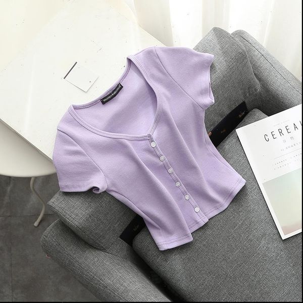 slim girls soft knitted bomb short blouses 2021 summer fashion ladies elegant button knitwear female shirts women chic, White
slim girls soft knitted bomb short blouses 2021 summer fashion ladies elegant button knitwear female shirts women chic, White