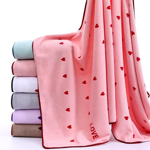 towel microfiber absorbent bath toilet towels breathable heart print large home supplies
towel microfiber absorbent bath toilet towels breathable heart print large home supplies