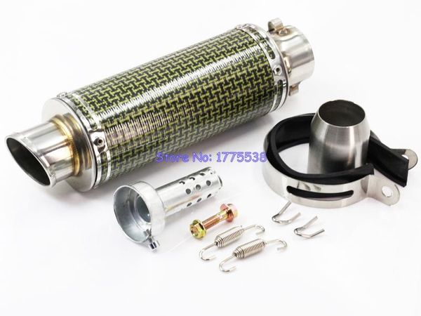 motorcycle exhaust system phuleoveo 290mm length 51mm inlet carbon fiber tailpipe muffler pipe universal for most motorbikes scooters
motorcycle exhaust system phuleoveo 290mm length 51mm inlet carbon fiber tailpipe muffler pipe universal for most motorbikes scooters