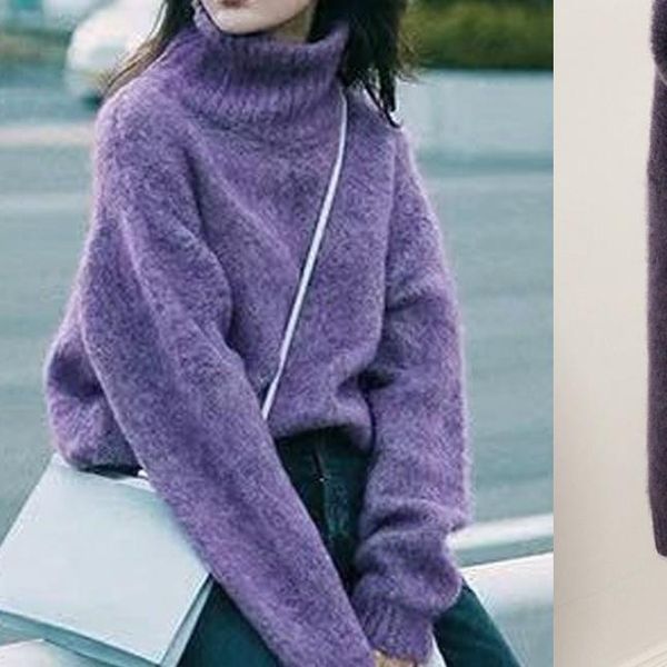women's sweaters women sweater purple retro turtleneck plush textured ladies pullover, White;black
women's sweaters women sweater purple retro turtleneck plush textured ladies pullover, White;black
