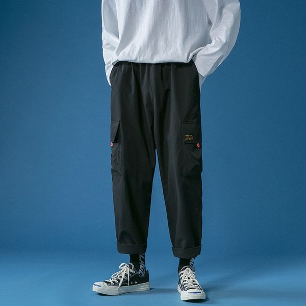 2021 new men's joggers cotton comfortable pant for casual cargo pants men streetwear loose man trouser trendy sweatpants mvzm, Black
2021 new men's joggers cotton comfortable pant for casual cargo pants men streetwear loose man trouser trendy sweatpants mvzm, Black