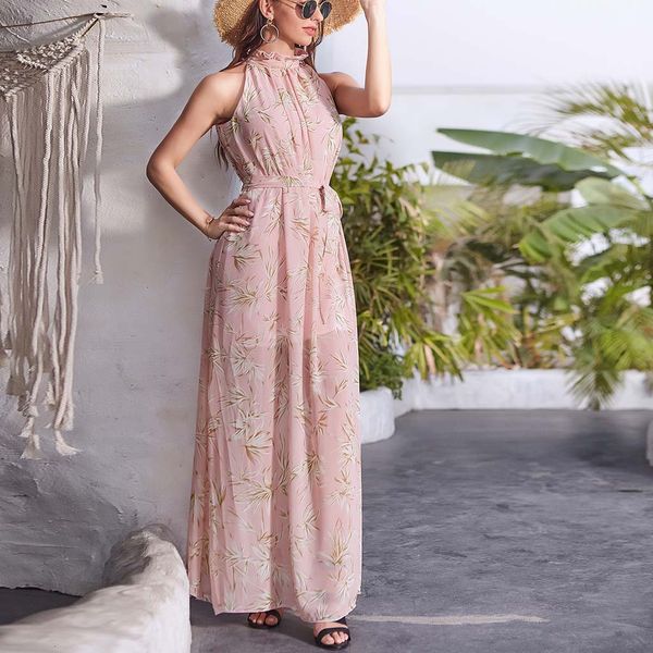summer dress 2021 new style fashion women sleeveless chiffon dress women casual floral beach long dress vestidos sukienka#j30 56xy, Tan;black
summer dress 2021 new style fashion women sleeveless chiffon dress women casual floral beach long dress vestidos sukienka#j30 56xy, Tan;black