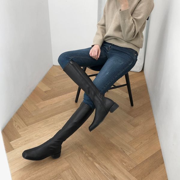 women's size 33-42 head heel thick knee high heels autumn boots and winter black xxb6
women's size 33-42 head heel thick knee high heels autumn boots and winter black xxb6