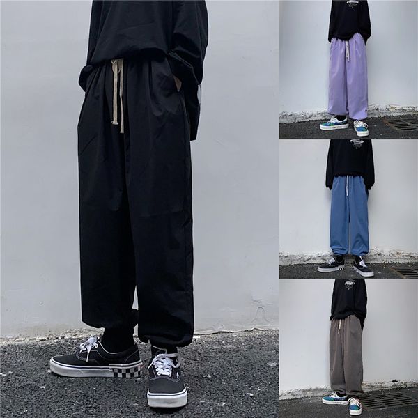 lace up hip hop jogging pants men solid pockets casual loose sweatpants streetwear track pants harajuku pantalon homme 5p9i, Black
lace up hip hop jogging pants men solid pockets casual loose sweatpants streetwear track pants harajuku pantalon homme 5p9i, Black