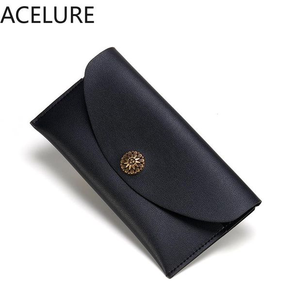 card holders acelure simple fashion solid color wallet lady buckle bag small pu leather & id, Brown;gray
card holders acelure simple fashion solid color wallet lady buckle bag small pu leather & id, Brown;gray