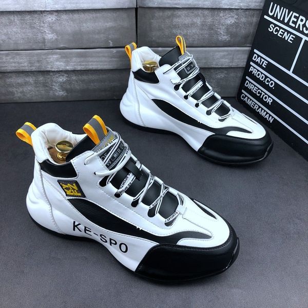 trendy brand with wrapped ins high gang thick soles trendy daddy men's breathable splicing sports casual shoes, Black
trendy brand with wrapped ins high gang thick soles trendy daddy men's breathable splicing sports casual shoes, Black