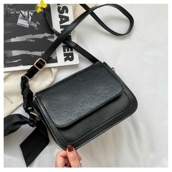 bankuo 2021 new women's handbags pu solid color hasp vintage shoulder bag leather cartoon print casual crossbody bag z255
bankuo 2021 new women's handbags pu solid color hasp vintage shoulder bag leather cartoon print casual crossbody bag z255